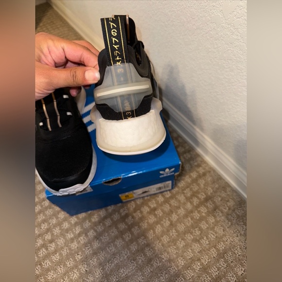 Adidas Black Sneakers NMD_V3 Womens Shoes NEW size 8 - Picture 4 of 13